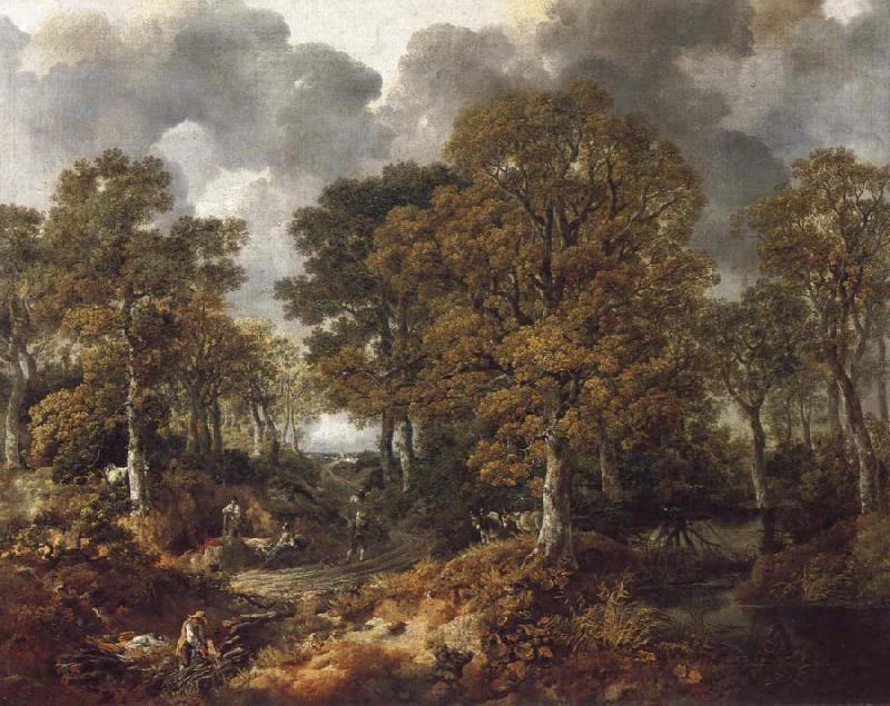 Thomas Gainsborough Cornard Wood,Near Sudbury,Suffolk oil painting picture